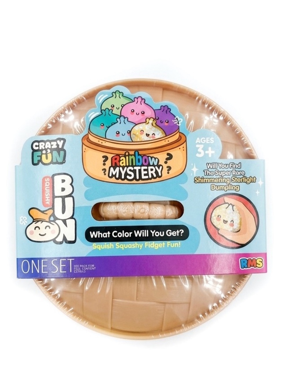 Viral Mystery Rainbow dumpling squishy Bun Shimmering Starlight series Crazy Fun